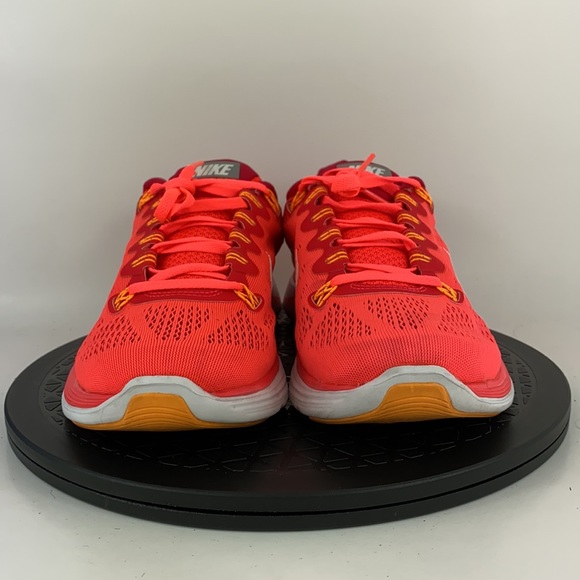 Nike Lunarglide+ 5 Mango Athletic Running Shoes 599395-601 Women's Size 9.5 - Picture 2 of 12